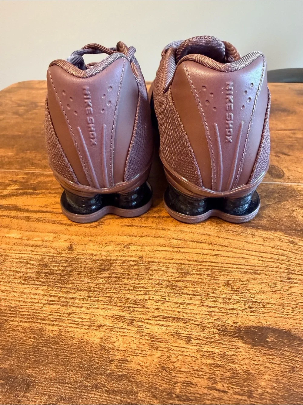 Nike Womens Shox Z Sneakers - Plum with Black Swoosh 7W
